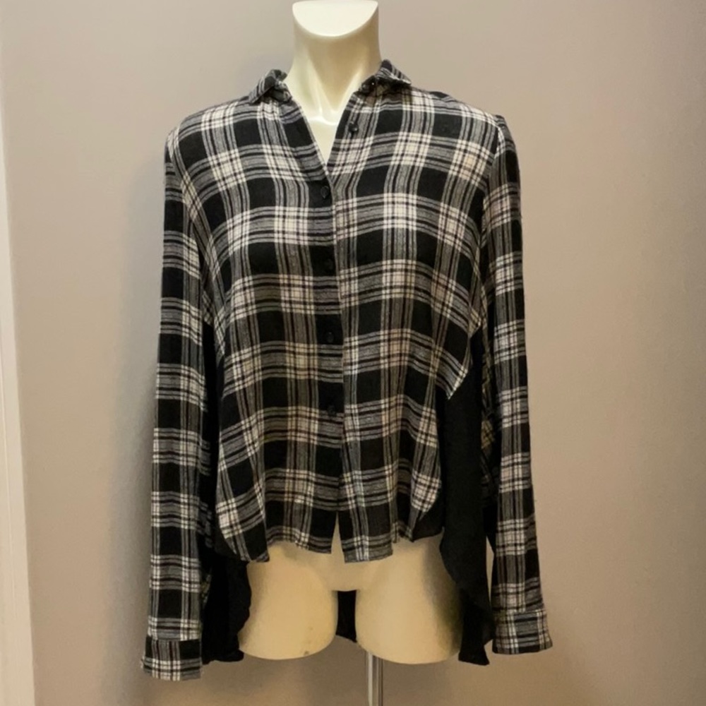 High/low plains shirt